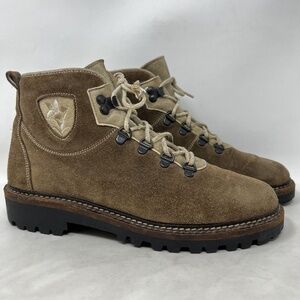 Vintage Stadler Suede Hiking Boots Size 7 US 9 In Brown
